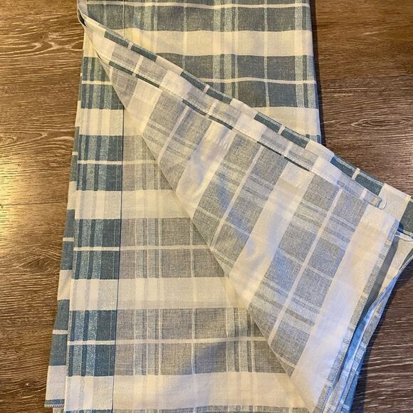 Simple Plaid Design Bed Flat Top Sheet - Picture 3 of 5